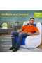 Inflatable Sofa Chair Electric Air Lounger with Comfort Seat