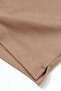 Women's Babetta Elastic Waist, Slit Legs, Pockets, Regular Waist, Flexible Two-Thread Capri Pants Beige - 5