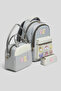 Girl's 3-Piece School Bag Set with Lunch Box and Pen Holder, Primary and Secondary School Backpack, Multi-Compartment - 2