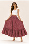 Women's Long Loose Hijab Patterned Skirt - Women's Modest Skirt