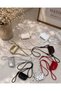 Women's Mini Size Adjustable Strap Knot Detail Shoulder and Crossbody Bag Silver (15*13 cm) - 4