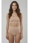 Women's Seamless Strapless Padded Bustier and High Waist Panties Set |   Non-Marking Comfortable Underwear Set - 5