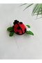 Ladybug Hairpin Handmade Hair Accessory Handmade Cute Amigurumi Hairpin - 3