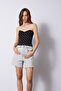 Polka Dot Top Black