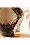 Forge Glass Droplet Decor Sculpture 26x12.5x41.5cm - Brown - 2