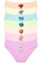 007 Girl's Multi-Colored 7-Pack Printed Panties