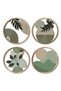 4 Pieces Hollowed-Out Bohemian Country Farmhouse Wall Art - Hanging Sculpture Decor - 5
