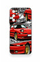 Samsung A05S Compatible Red Supra Patterned Silicone Case - 2