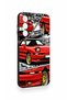 Samsung A16 Compatible Red Supra Patterned Silicone Case - 3