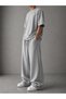2-Piece Tracksuit for Men (Black-Grey) Oversize Summer Tracksuit Set - Baggy Comfortable Fit 2-Piece Economic Package - 5