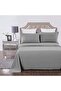 4 Pieces Soft Breathable King Sheet Set - Includes 1 Fitted Sheet, 1 Flat Sheet, 2 Pillowcases, Grey