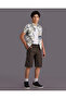 Senior Boys Olive Cargo Shorts - 5