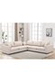 MIRN Sectional Sofa Set – Light Grey