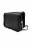 Mina Women's Chain Strap Magnetic Black Mini Shoulder and Crossbody Bag - 4