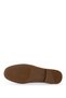 Women's Genuine Leather Beige Loafer Shoes - 3