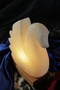 Swan Model Natural Salt Lamp with Wooden Base Decorative Ambient Lamp - 6