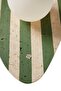Espe Green Striped Travertine Marble Opal Glass Globe Wall Sconce G9 Bulb Included Modern Lamp with Button Switch - 8