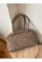 Daily Quilted Women's Shoulder Handbag (with Strap) - 3