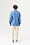 Tranquil Long Sleeve Embroidered Oversize Shirt with Pocket Detail - 6
