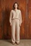 My Fashion High Waist Wide Leg Two Piece Set - 4