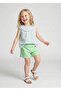 Volan Collar Summer Little Girl Blouse-Shorts Set