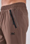 Stretch Textured Men's Straight-Leg Sports Sweatpants with Zipper Pockets - 8