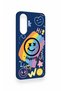 Samsung A57 Compatible Happing Smile Patterned Silicone Case - 3
