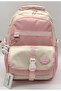 Unisex Satin Water Resistant Fabric Multi-Compartment Middle School High School School Travel and Backpack