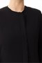Black Hijab Ferace - with Stone Detail on the Chest and Sleeves 5618-26 - 4