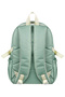 Green School Backpack with Logo Cover, Thermal Lunch Bag and Pen Holder Triple Set - 5