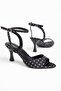 Ronda Polka Dot Women's Ankle Strap Heeled Sandals - 3