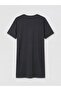 Crew Neck Printed Women's Nightgown (S6) - 6