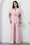 Double-Breasted Collar Buckle Trousers Double Suit Set Grs3983 - 5