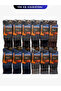 Eskimo Havlu Lamswool Winter Socks Comfortable Men's 12-Piece Socks - 2