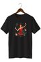 Tennis Racket Printed T-Shirt Floral Sports T-Shirt