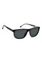 UV Protected Sunglasses Matte Black Frame Grey Mirror Lens 58mm - C-FLEX-08/G/S-003 - 3