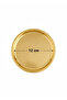 Stainless Steel 6-Piece Snack and Dessert Presentation Plate 12 cm - 3