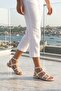 4042 Z White Women's Sandals