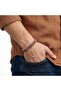 Red Jasper Natural Stone Wicker Weave Chain Men's Steel Bracelet 18392B28D10 Stainless Steel Colorfast Gift - 2