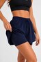 Women's Double Layer Shorts Leggings – High Waist Running, Fitness, Pilates, and Casual Sports Shorts - 2