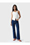 Esvab • Modern & Distinctive Asymmetrical Roba Collar Women's Jean Vest - 2