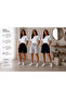 3-Pack Women's Shorts with Pocket Detail, Casual Use, Trendy and Comfortable Design