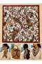 Patterned Women's Scarf (50X50) - 2