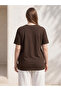 Nevavm with Difference Big Size 100% Cotton Women's T-Shirt - 4