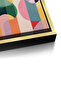 Vibrant Modern Shape Geometric Wall Art | Framed Canvas Print | Luxury Modern Decor for Living Room, Bedroom, Office & Gift - 4