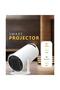 Smart Mini Projector 4K Support with 200 Inch Display, 180° Rotation and Built-in Speaker - 5