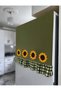 Sunflower Motif Fili Refrigerator Cover / Multi-Purpose Cover Made to Measure as Desired