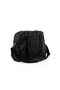 Large Size 37 cm Crinkle Water Repellent Lightweight Fabric Multi-Compartment Mother School Travel Shoulder Bag Black 1450 - 4