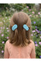 Girl's Knitted Snap Embossed Buckle