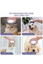 Electric Pet Massager for Dogs and Cats, Electric Scalp Massager with 4 Rotating Massage Heads 96 Massage Nodes - 8